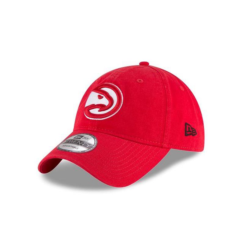 NBA Atlanta Hawks Core Classic 9Twenty Adjustable (BRE9096) - Red New Era Caps